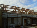 Hand Crafted Archtectural Roff Trusses